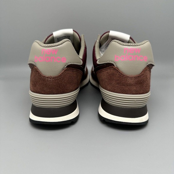 New Balance 574 U574GR2 Brown‎ Suede Lace Up Shoes Men\'s Sz 10 Women\'s Sz 11.5 main image 5